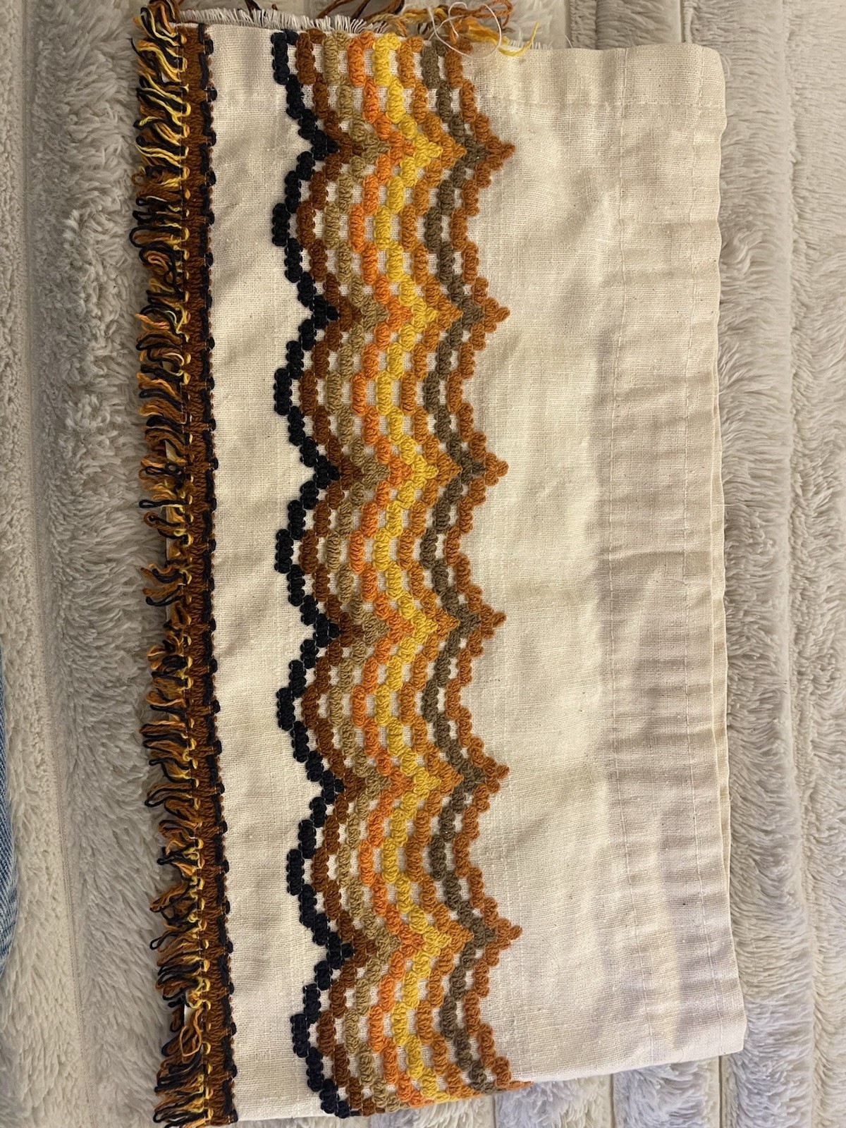 Vintage MCM Valance 34×9 Size Decorative