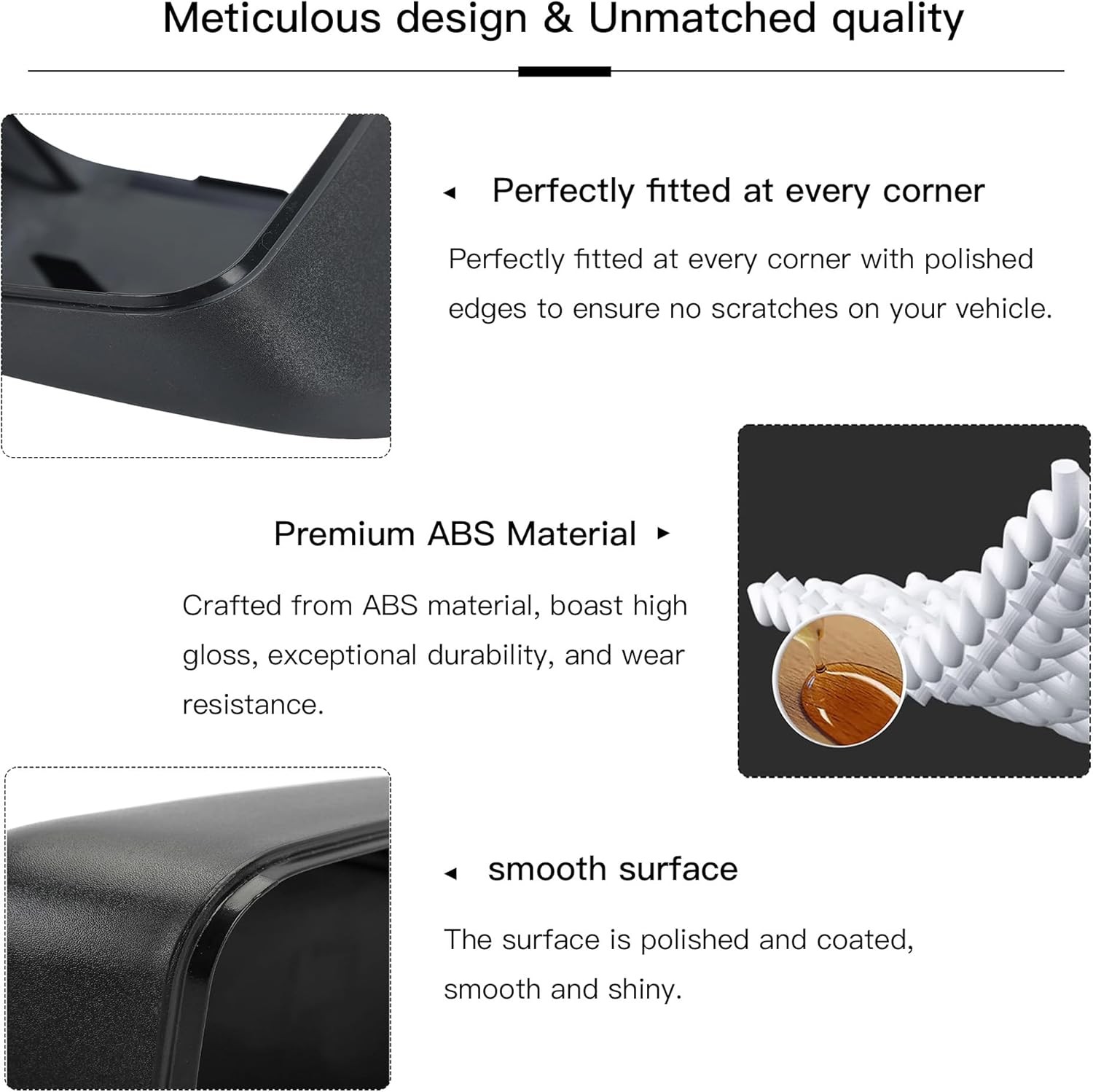 Left Driver Side Mirror Cover Cap for Chevrolet Malibu 2016-2024 – Matte Finish