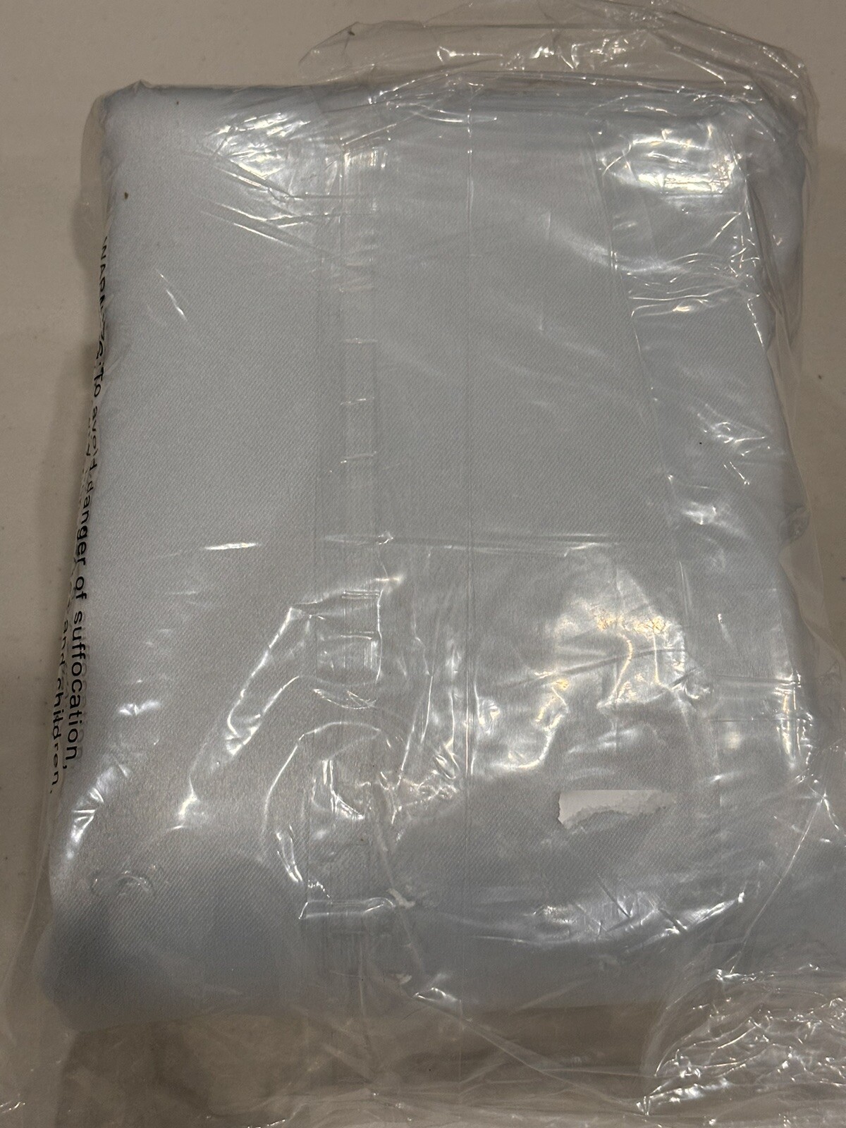 Sun Zero Lichtenberg Grommet Curtains 2 Panels – 100”x63” White