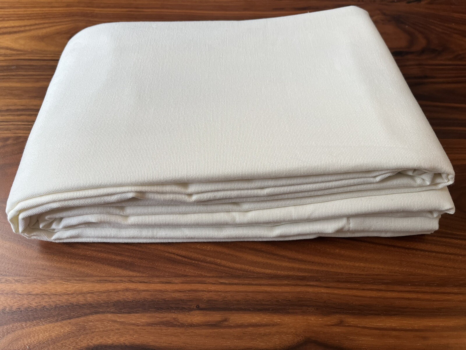 Restoration Hardware (RH) Cotton Canvas Drapery Panel (One), Warm White 108×50