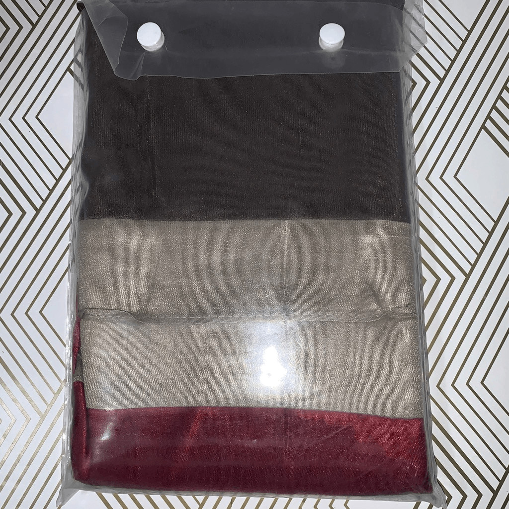 Madison Park Home Decor Window Valance Amherst Red 50×18″ New in Package