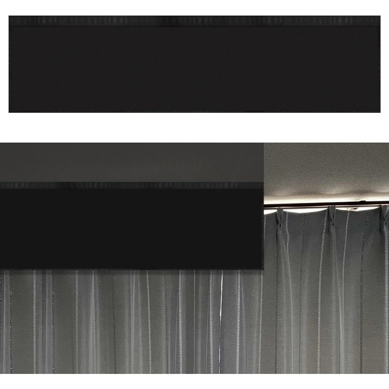 Blackout Curtains Light Blocker Thermal Insulation Self Adhesive Easy Install US