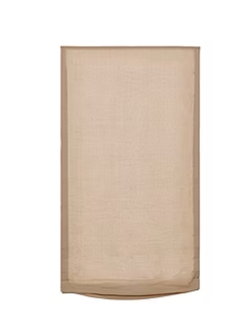Home Basics Linen Light Filtering Cordless Roman Shade 31” X 64” NIB