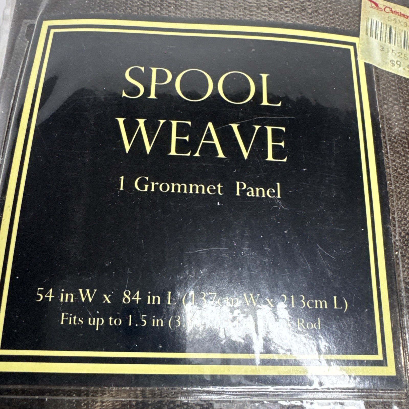 Spool Weave Grommet Curtains Drapes Panel Pair 54×84 Each Linen Bed Bath Beyond
