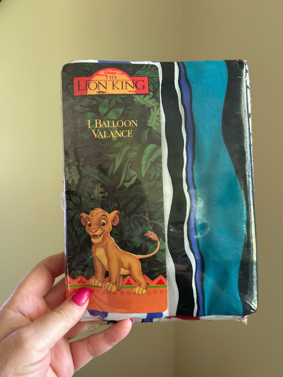 Disney The Lion King Simba (1) Balloon Valance 80×14″