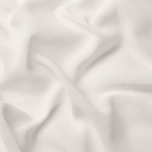 IKEA ÄNGSFRYLE 105.692.18 Sheer Curtain White 118×98″ Heading Tape Modern New