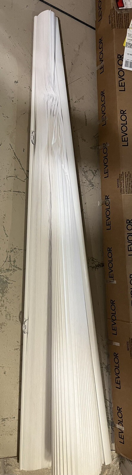 LEVOLOR Cordless Cellular Shades 68 7/8” Width x 79 1/2” Length Snow Color Parts