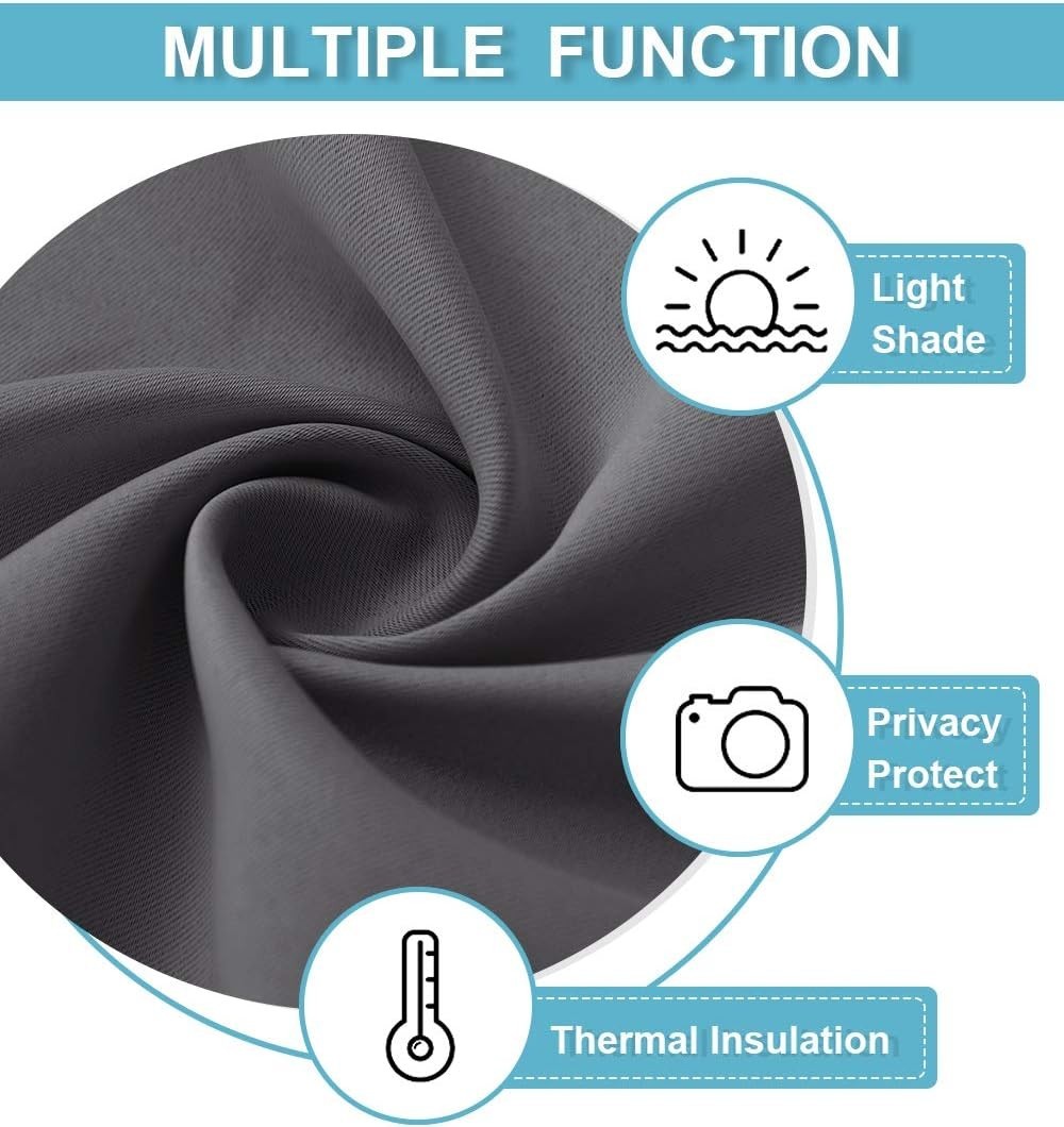 Blackout Door Curtain – Insulated Tricia Door Window Curtains for Patio French