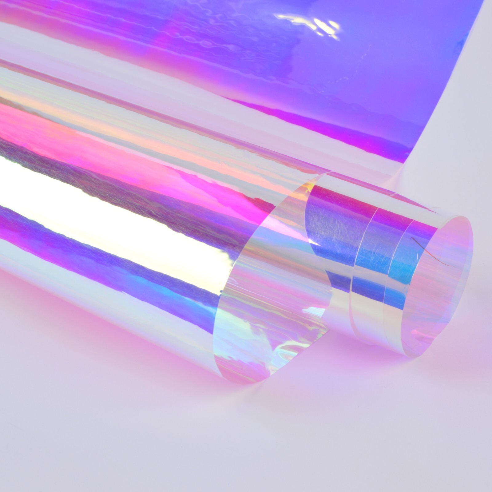 Rainbow Red Blue Window Tint Colorful Sticker Film Home Glass Privacy Decorative