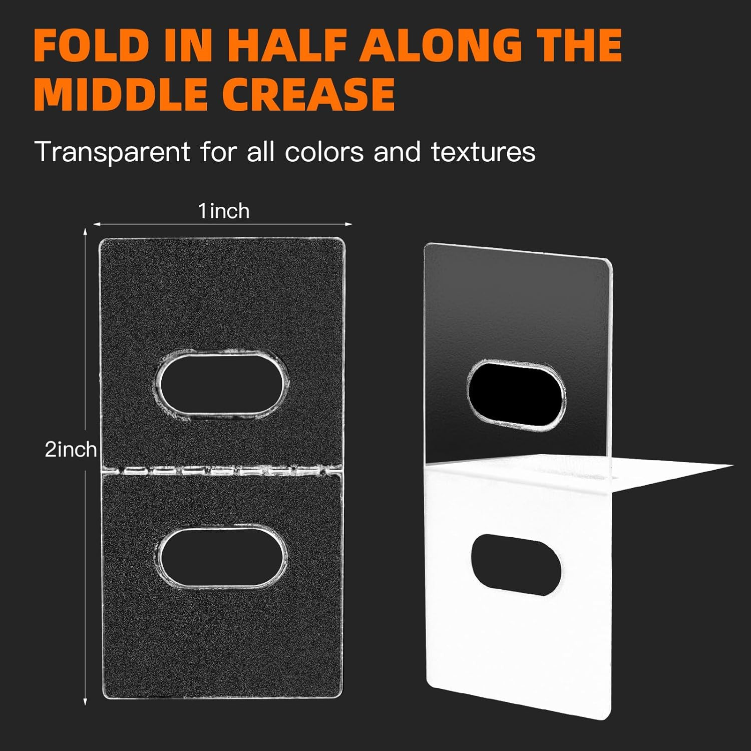 60PCS Clear Vertical Blind Repair Tabs 30 Sets Blind Fixer Kit PVC Snap-In