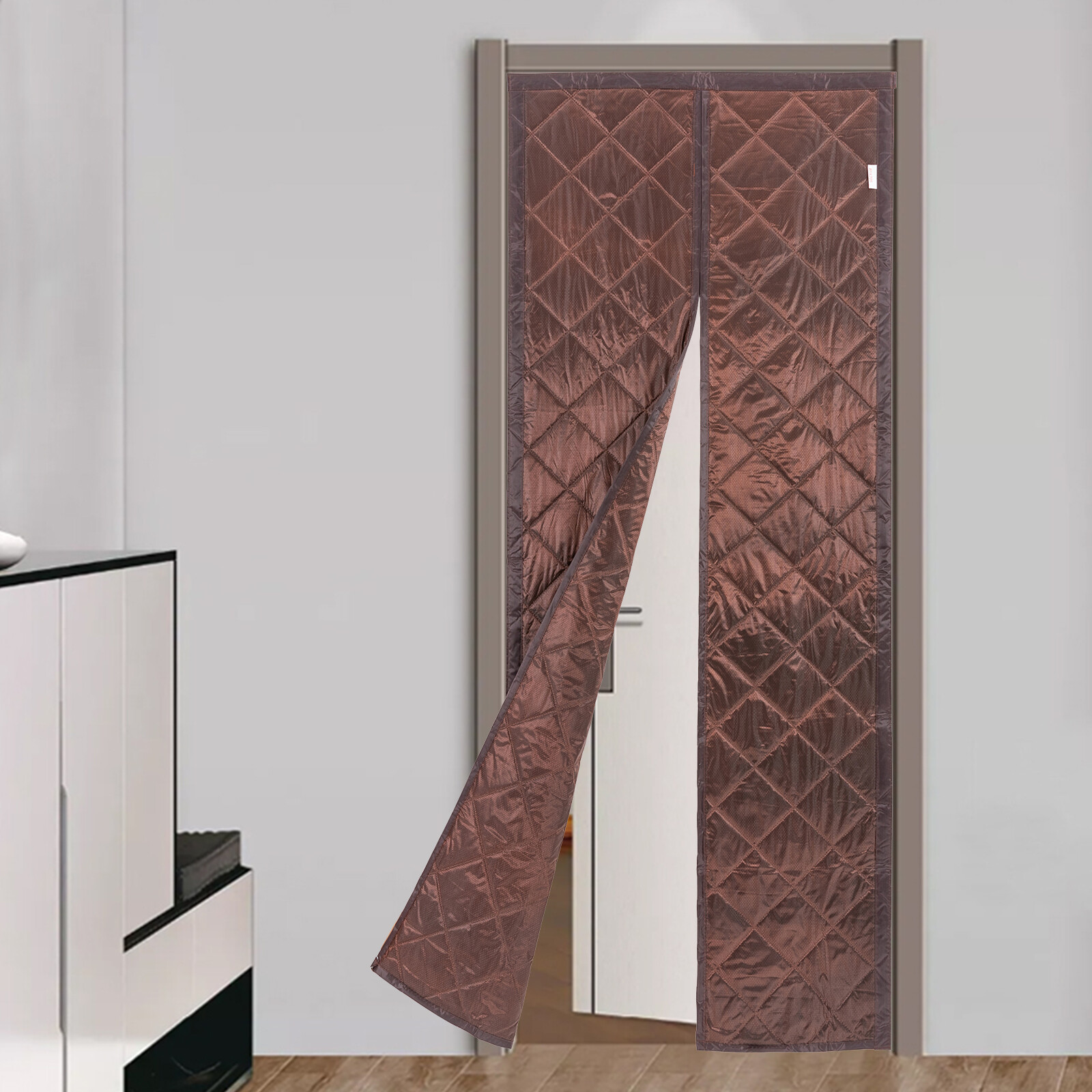 Magnetic Thermal Insulated Door Curtain Insulated Door Curtain Waterproof PVC
