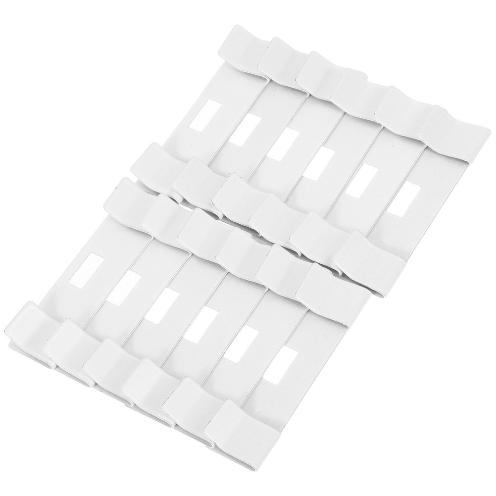 Blind Repair Vane Savers Metal White for Home Improvement 12Pcs