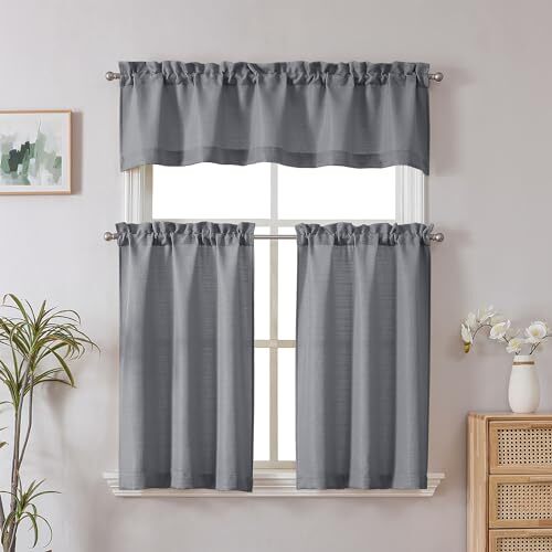 Tier Curtains for Bathroom Window Short Room