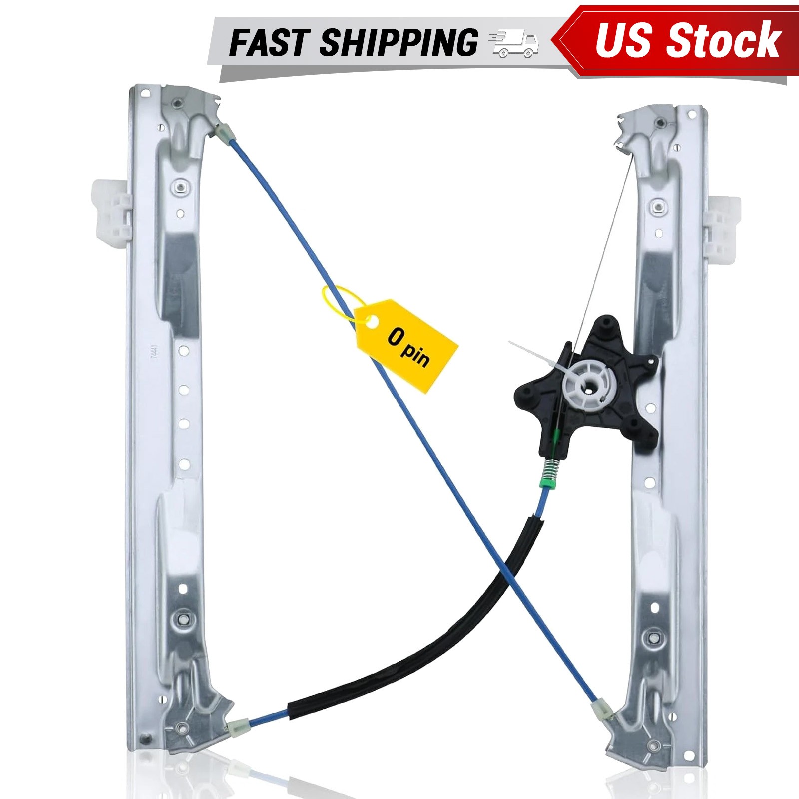 Window Regulator for Chrysler Town Country 2008-2016 Front LH w o Motor 749508