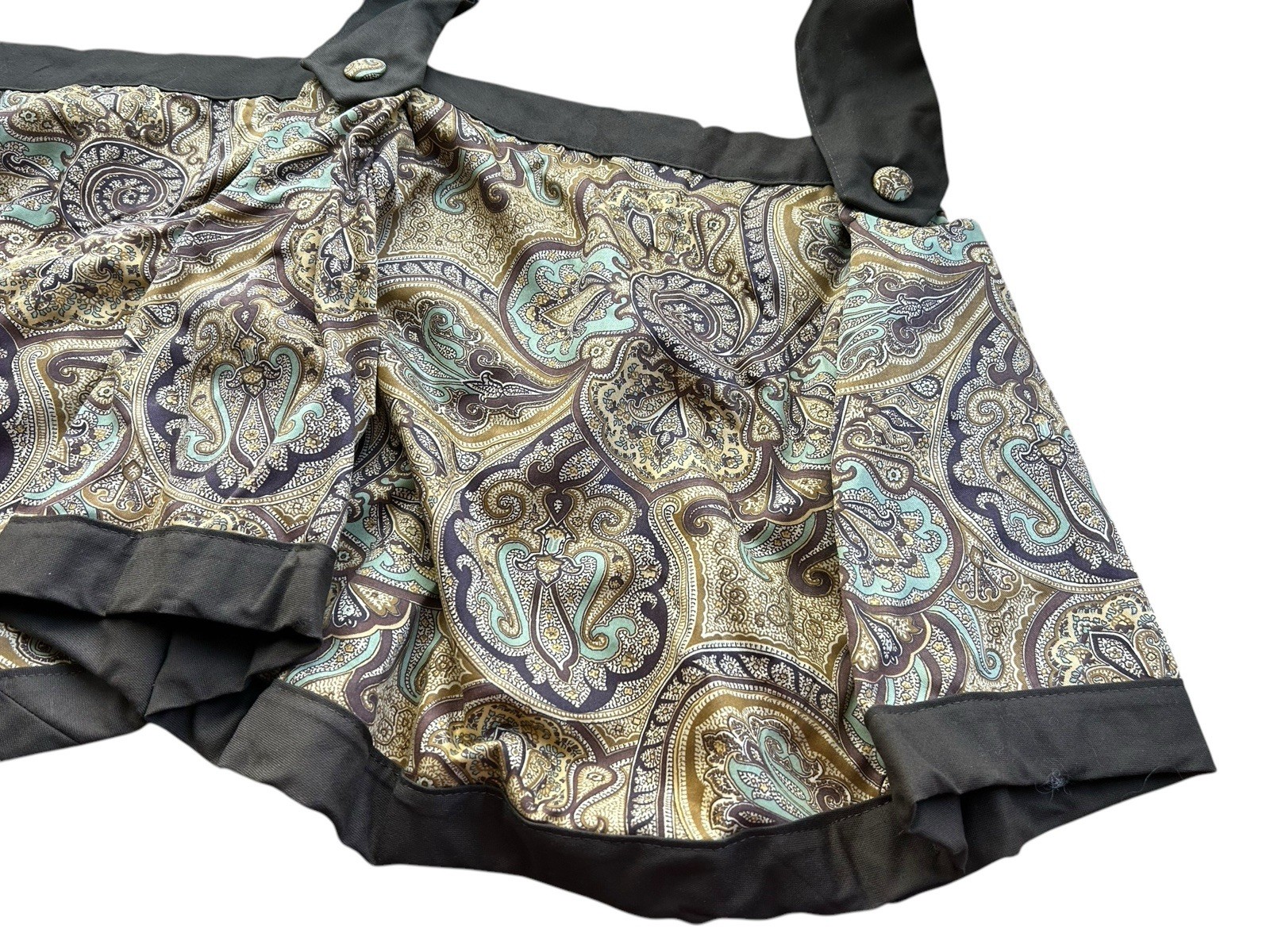 Waverly Valance Clarissa Paddock Shawl Spa Tab Top 42 x 22 New Brown Multi