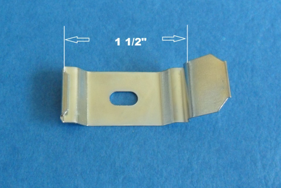 Vertical Blind C Clip Ceiling Mount Install Bracket For 1 1/2″ Rail 5-18 pcs