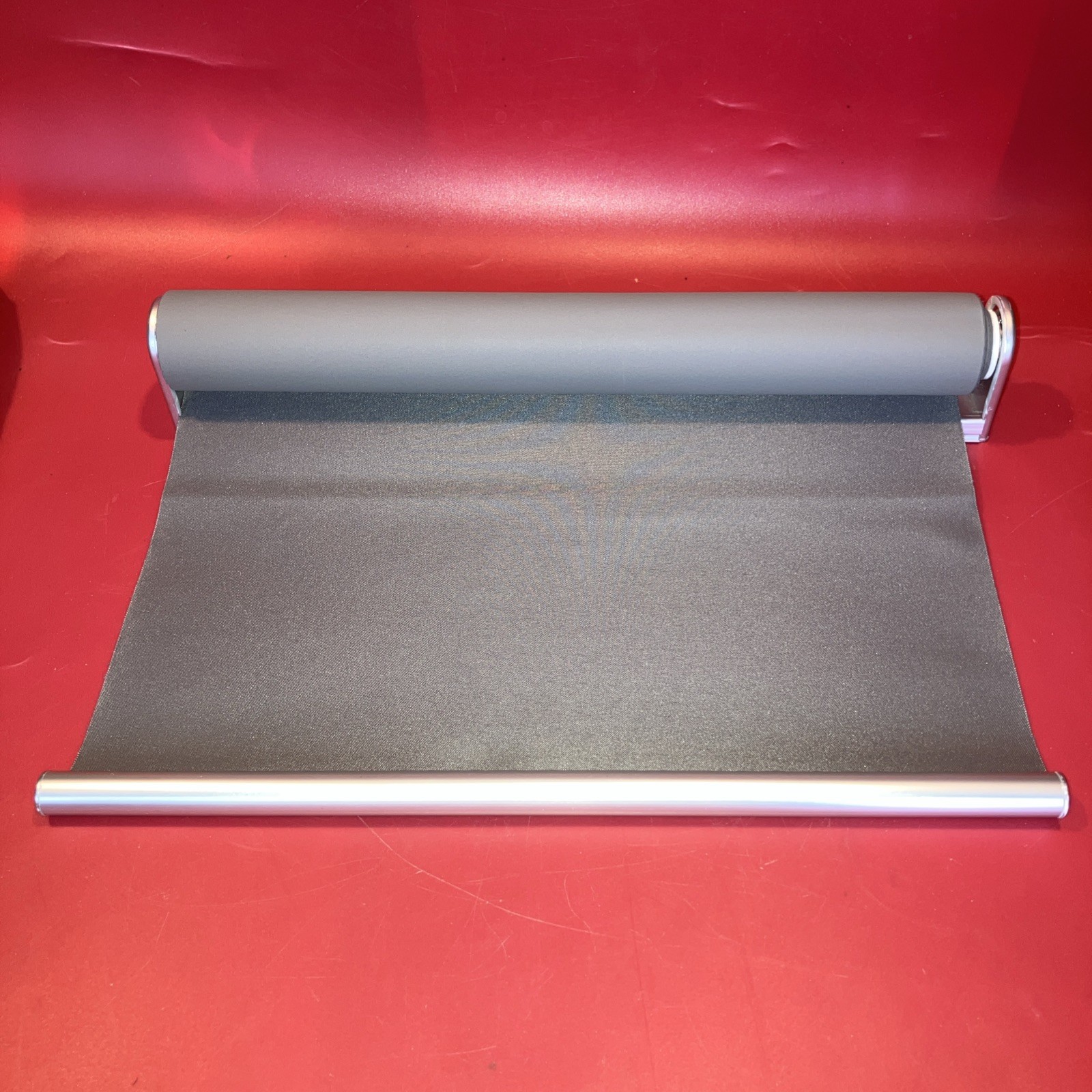 Gray Blackout Roller Shade Measures 61” Long And 13.5” Wide NO MOUNTING HARDWARE