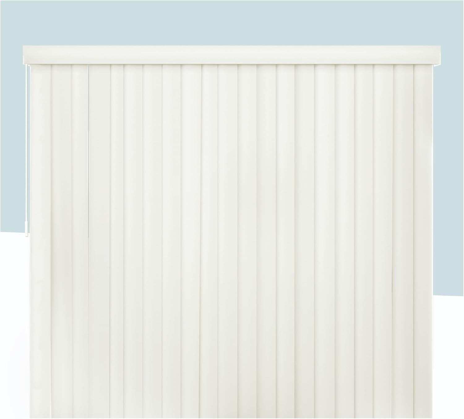 Vertical Blinds for Sliding Glass Doors & Patio Doors, Oxford Alabaster (Vinyl),