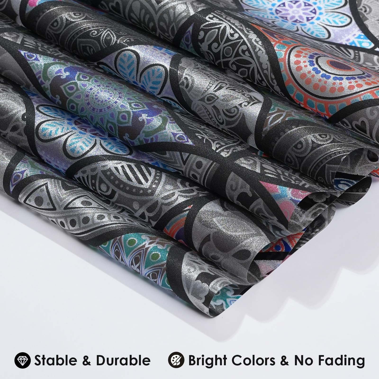 DKTIE Static Cling Decorative Window Film Vinyl Non Adhesive Privacy 17.7″x78.7″
