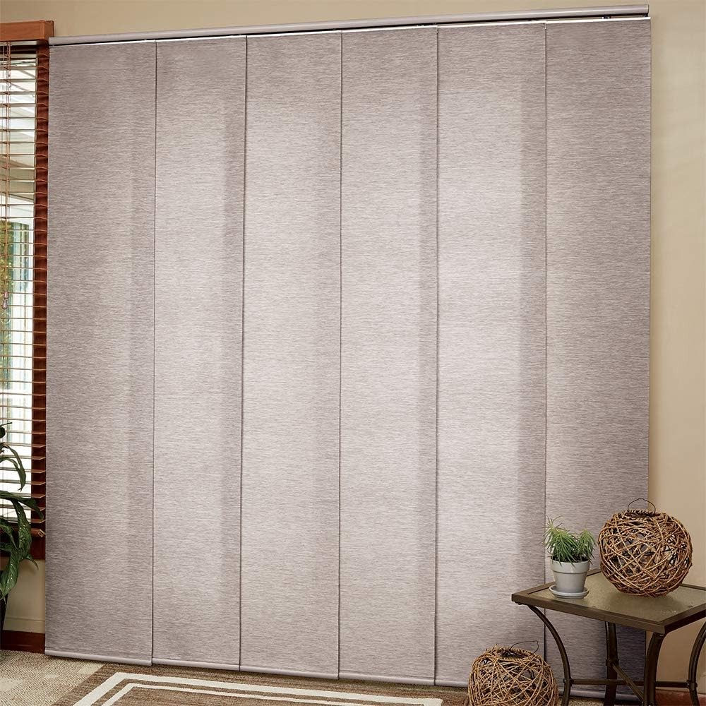 Custom Vertical Blinds for Sliding Glass Door, Light Filtering Panels, Up to 78″