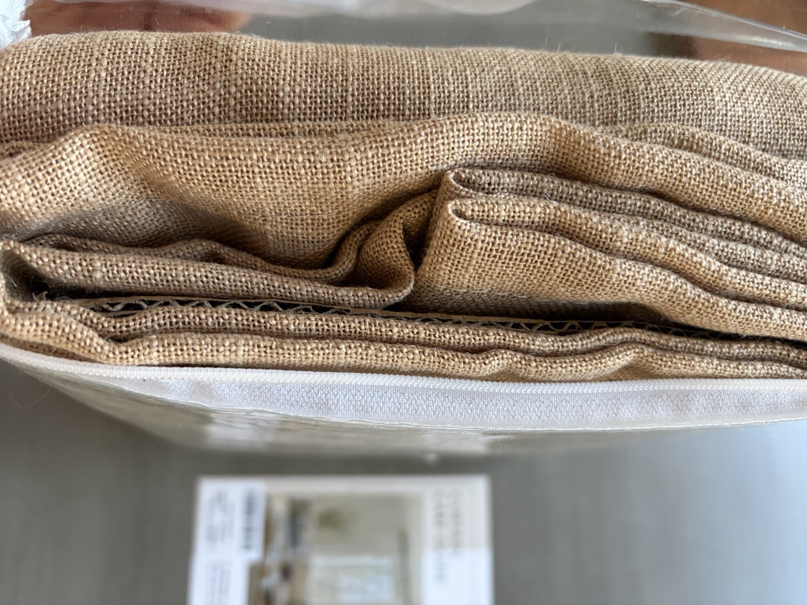 MIULEE Brown Linen Curtains. 52″W x 90″L. Light Filtering. Farmhouse Decor
