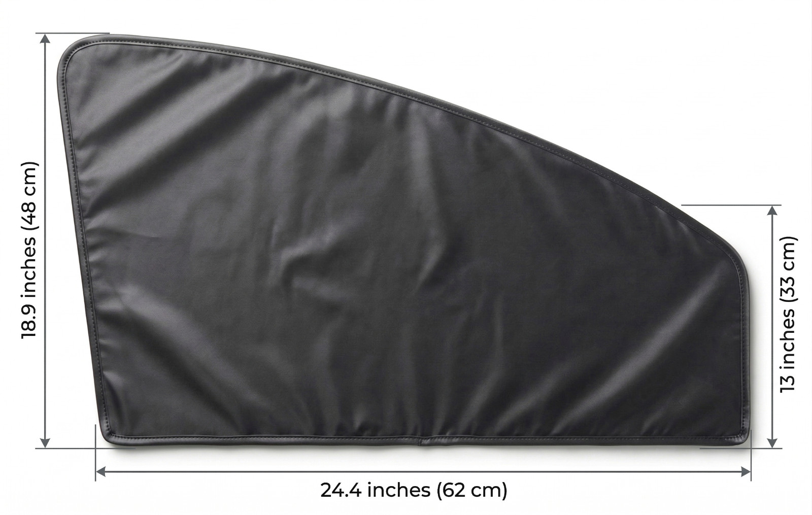 4X Magnetic Car Side Window Sun Shade Front Rear UV Protection Privacy