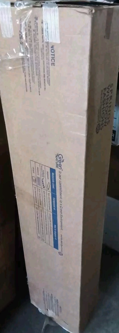 white blinds 27in X 59in