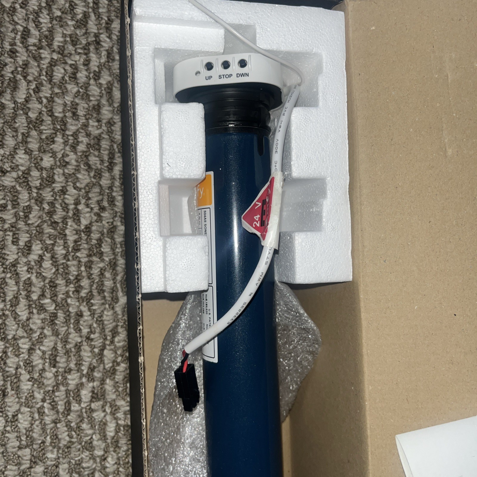 somfy 504A8 sonesse ultra dc rts 425 1134023b Motor Roller Shade G2U