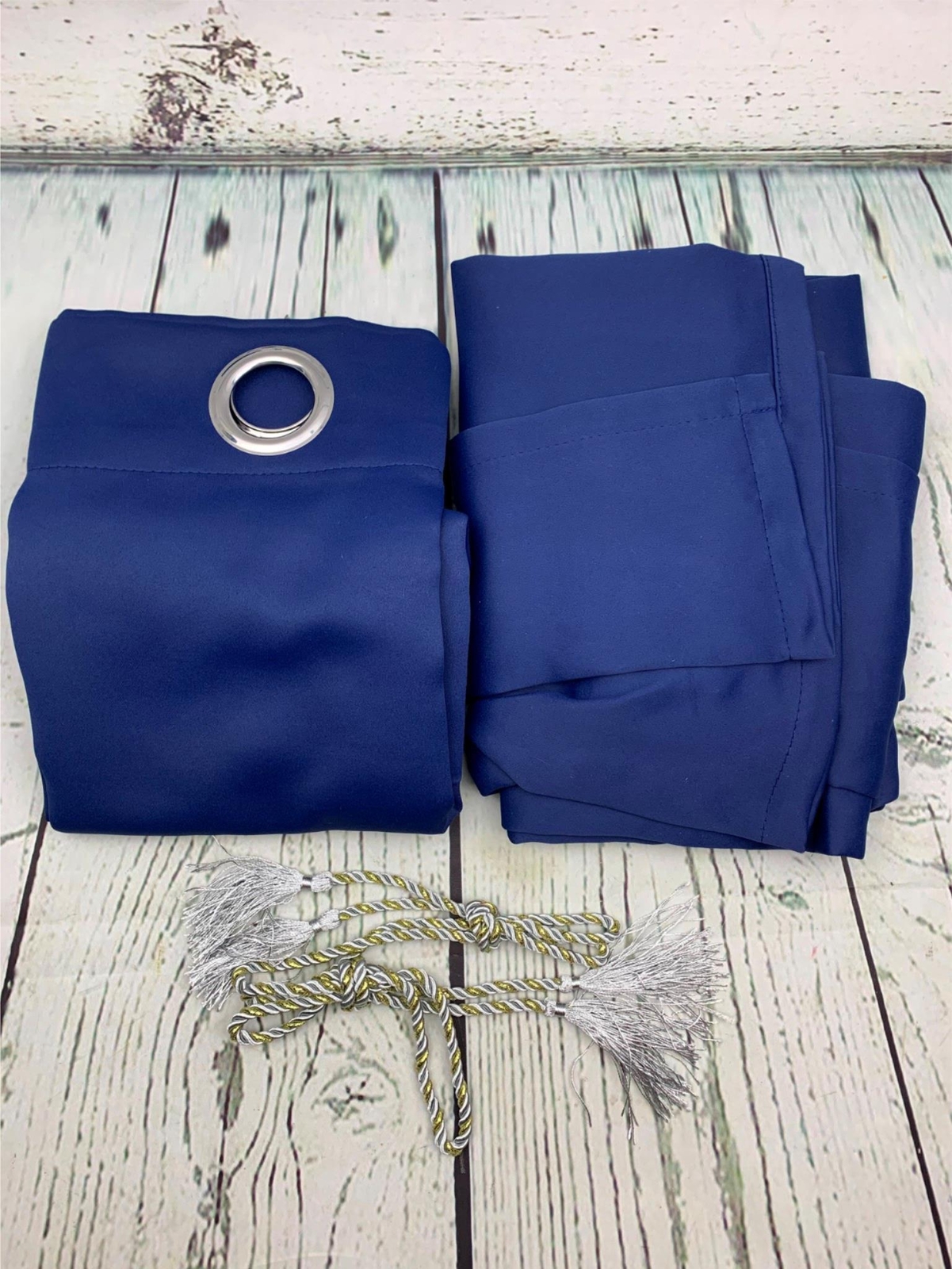 Rod Pocket and Back Tab Blackout Curtains for Bedroom Thermal Insulated Room
