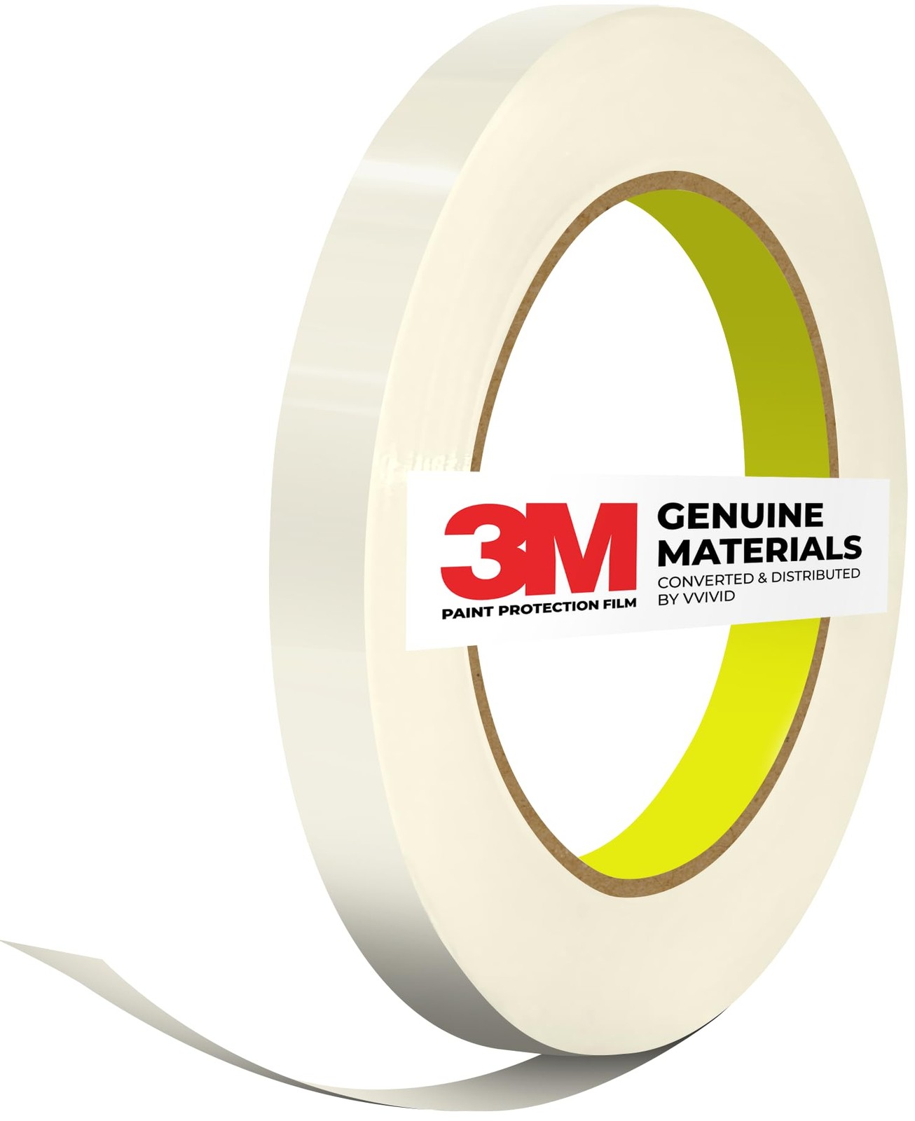 VViViD 3M Clear Paint Surface Protection Vinyl Wrap 1 Inch Wide Tape Roll (1 …