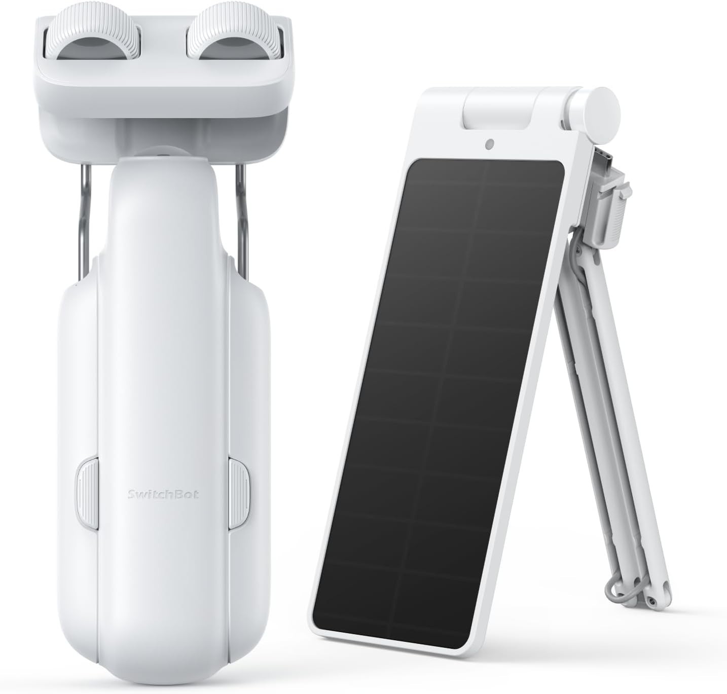 SwitchBot Smart Automatic Curtain Opener with Solar Panel – Bluetooth Remot