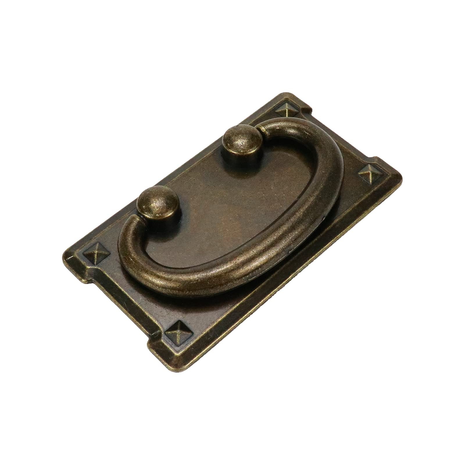5pcs Horizontal Bail Pulls 3 Inch Cabinet Rectangular Drop Ring Boxes Pulls Z…