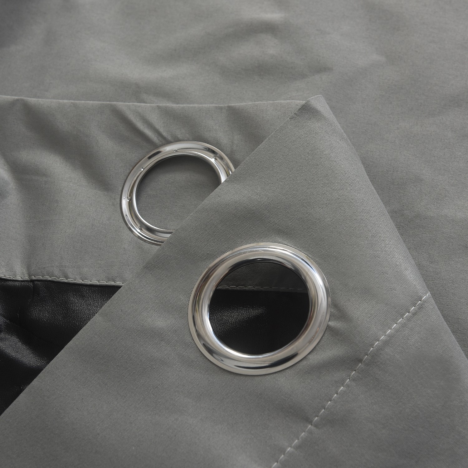 2 Panels Bedroom Blackout Curtains Solid Light Block Grommet Panels