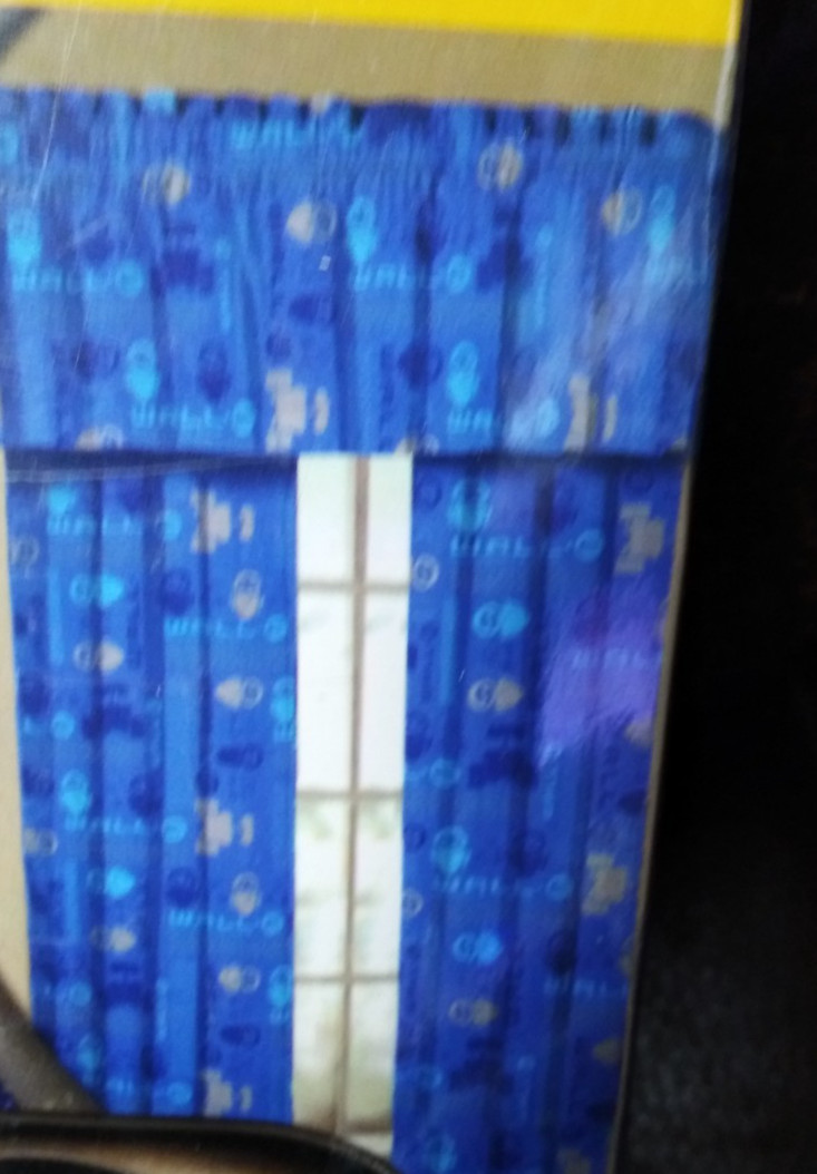Pixar Wall-e Curtains 2 panels with tie backs Movie Cartoons Bedroom 42×63