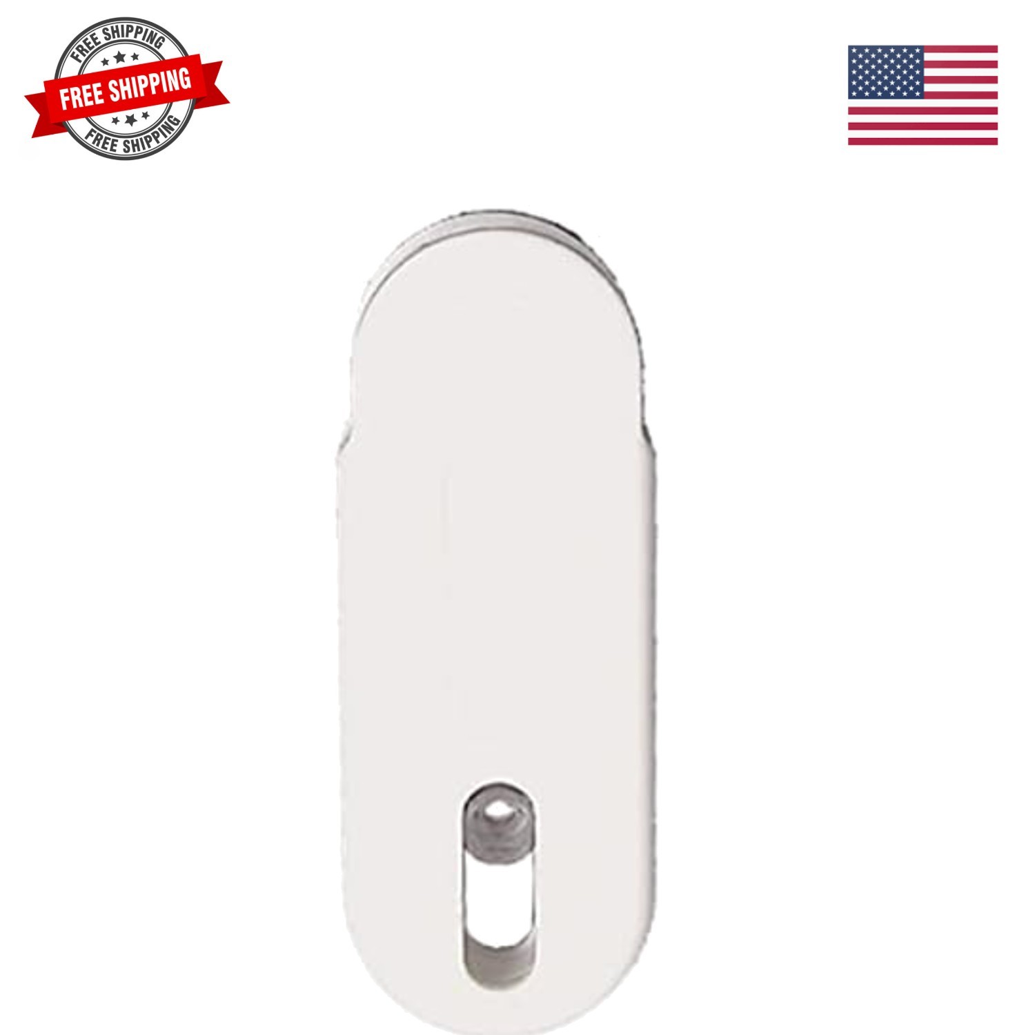 Universal Plastic Cord Tension Device – White