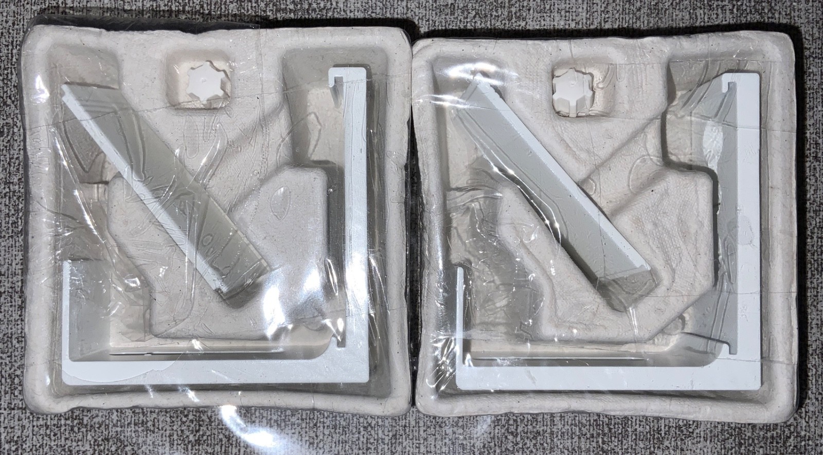 Set Of 2 Ikea VIDGA Curtain Wall bracket 2 1/4″ 102.991.51 NEW