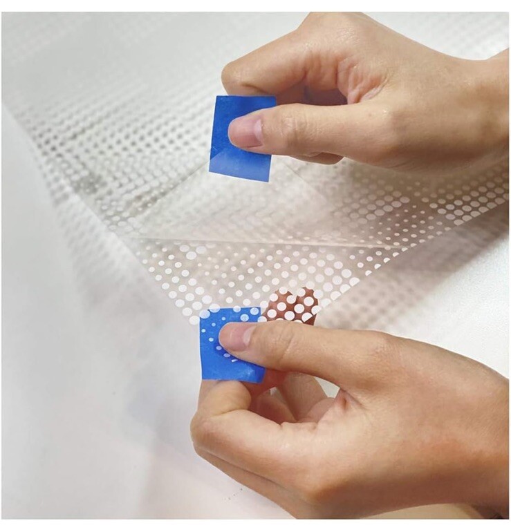BDF 4REPP Decorative Window Film Repetitive Point 36” X 7ft