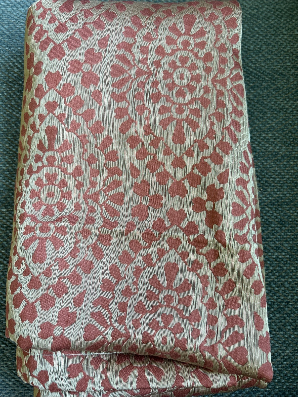 Gorgeous Curtain Panel Gold Persimmon 52”x84” Rod Pocket Many Available
