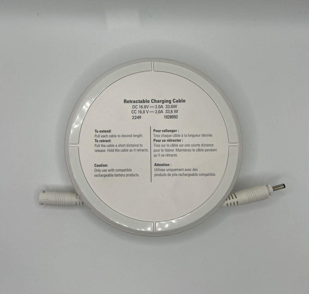 Hunter Douglas NEW 13FT Retractable Charger Cable Rechargeable Battery Powerview