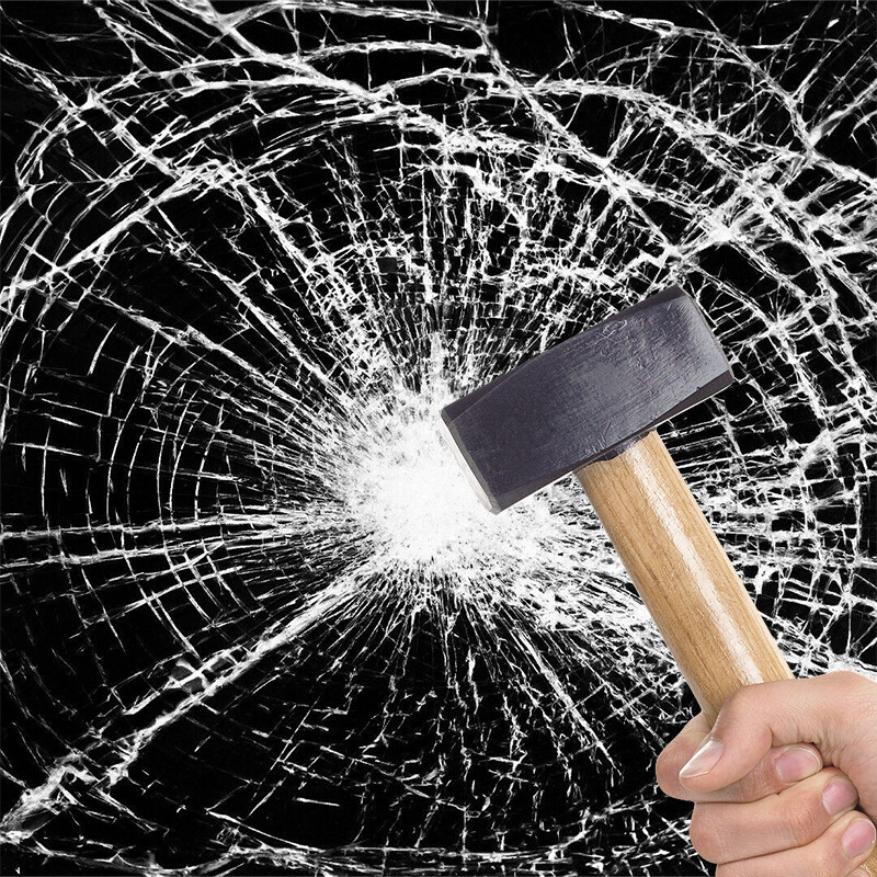 Clear Window Security Anti Shatter Glass Film Safety Bathroom Protection Film