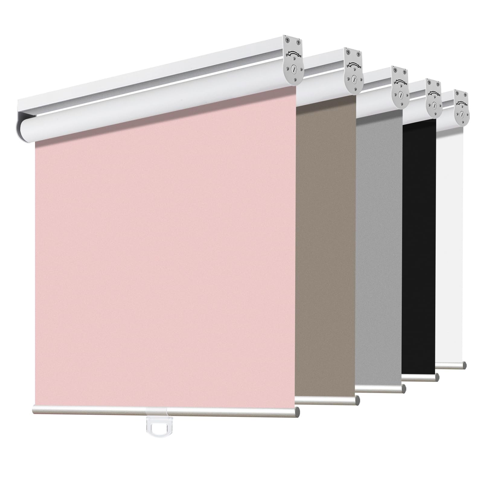 Joydeco Cordless Roller Shades Blackout Blinds For Windows Room Darkening