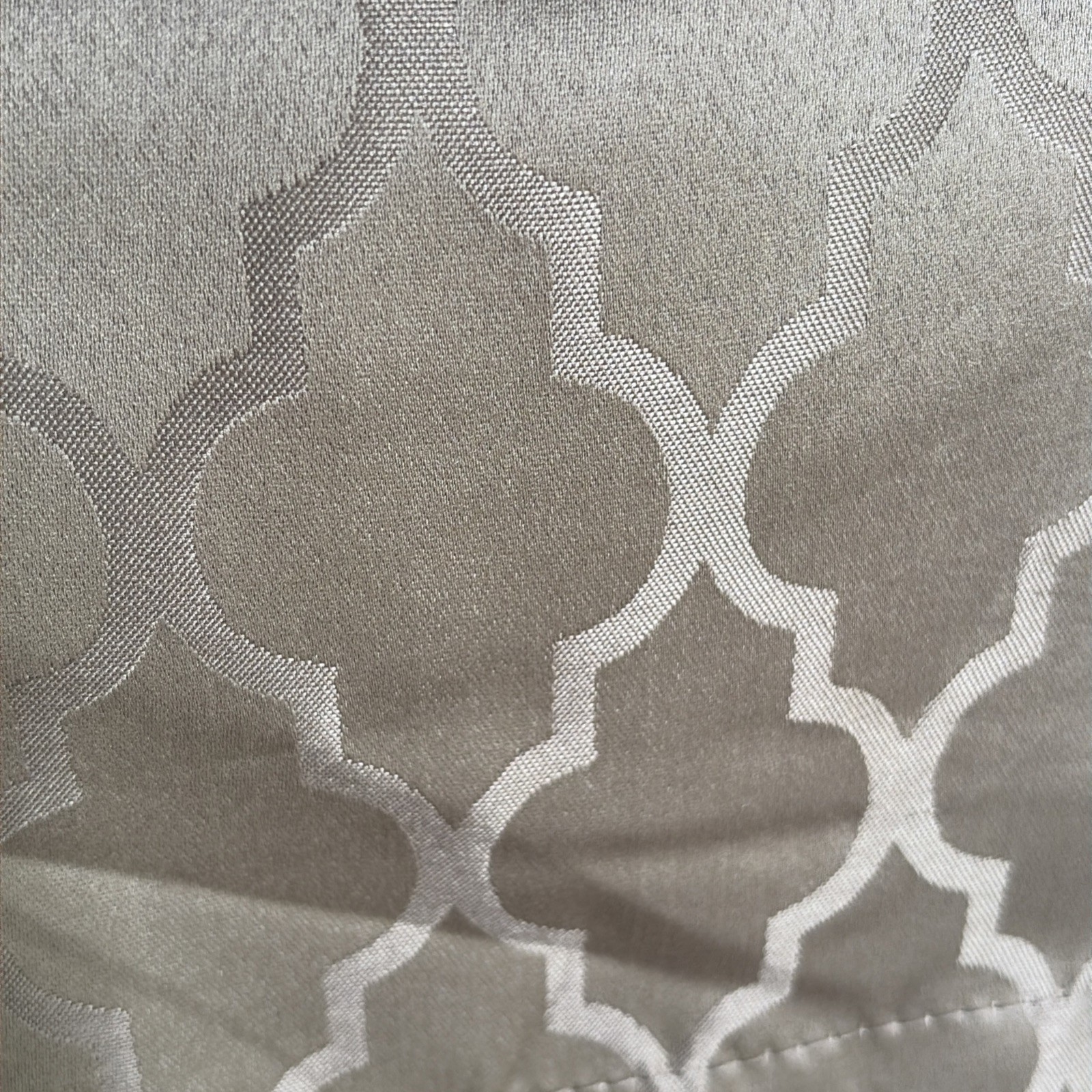 Jacquard Window Panels 3 Piece Set Crysta [1]56x16in & [2] 28x36in Brand new! T3