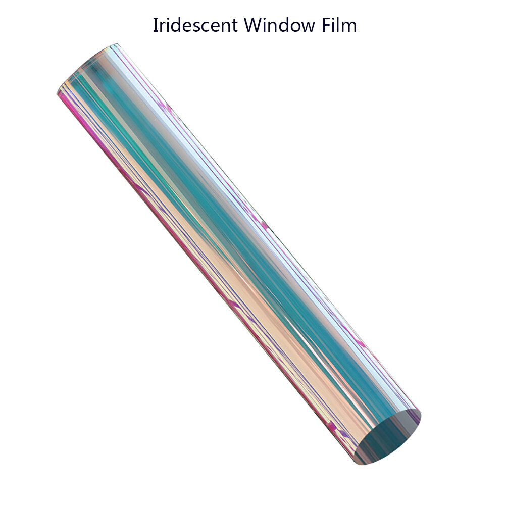 Rainbow Window Film Dichroic Iridescent Film Building Store Glass Tint HOHOFILM