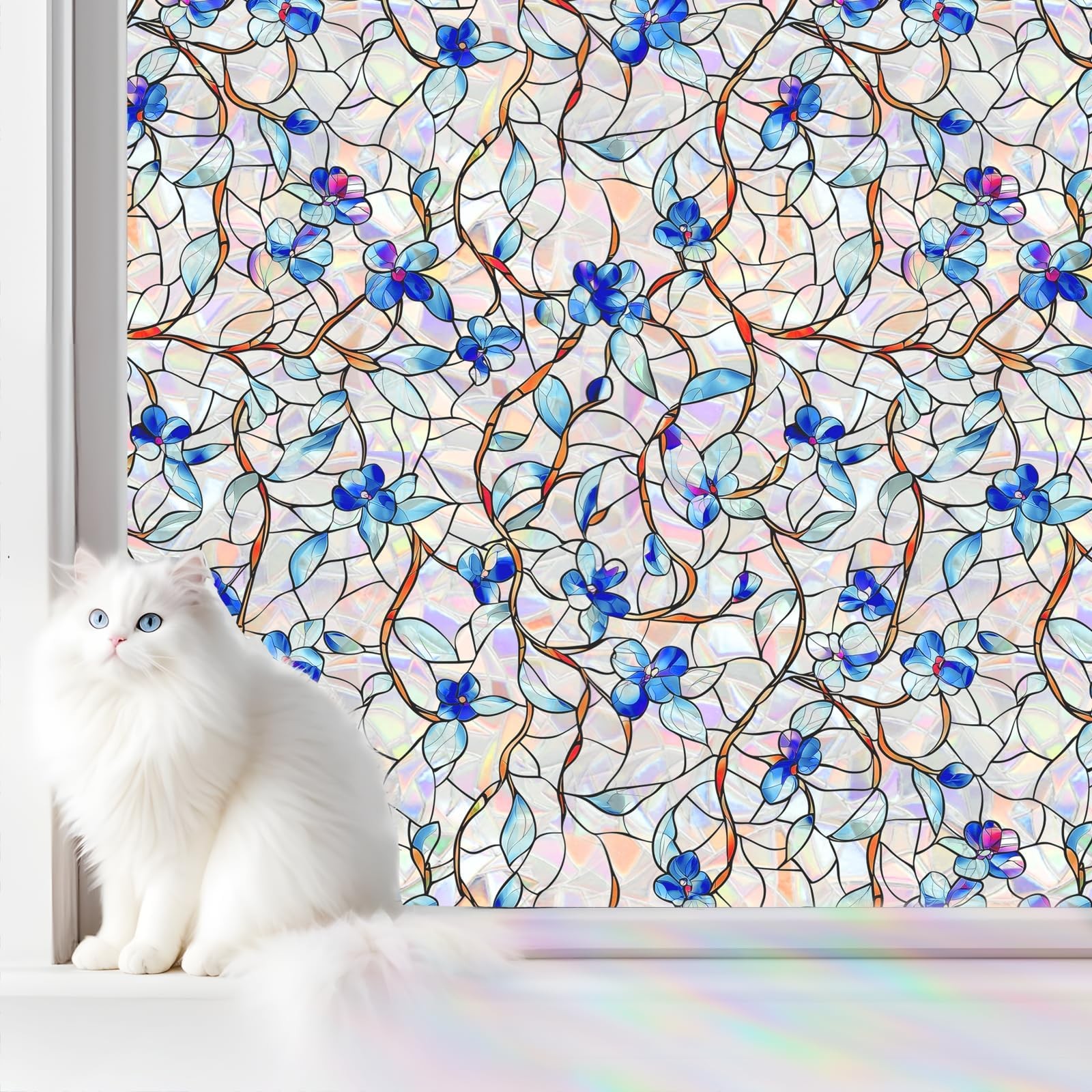 “One Way Privacy Window Film for Home, Bathroom, Car – Static Cling Decor”