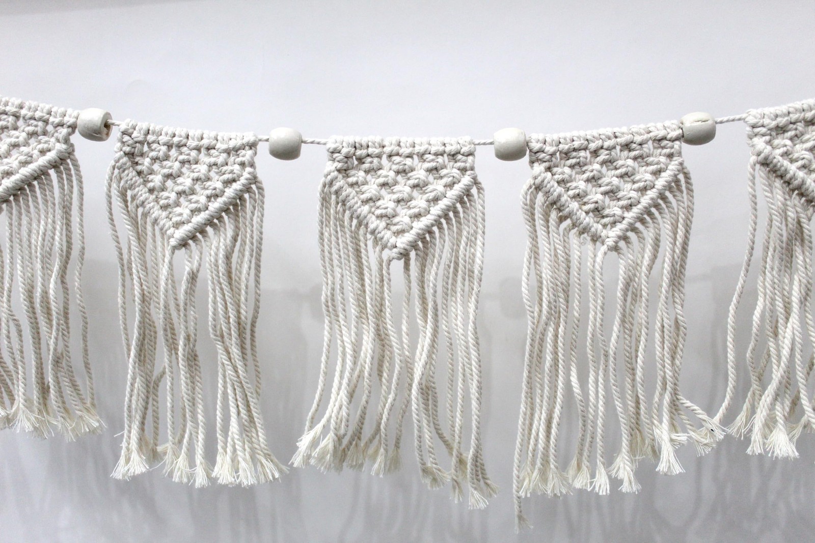 Indian Handmade Traditional Macrame Toran Cotton Thoranam Door Living Room De…