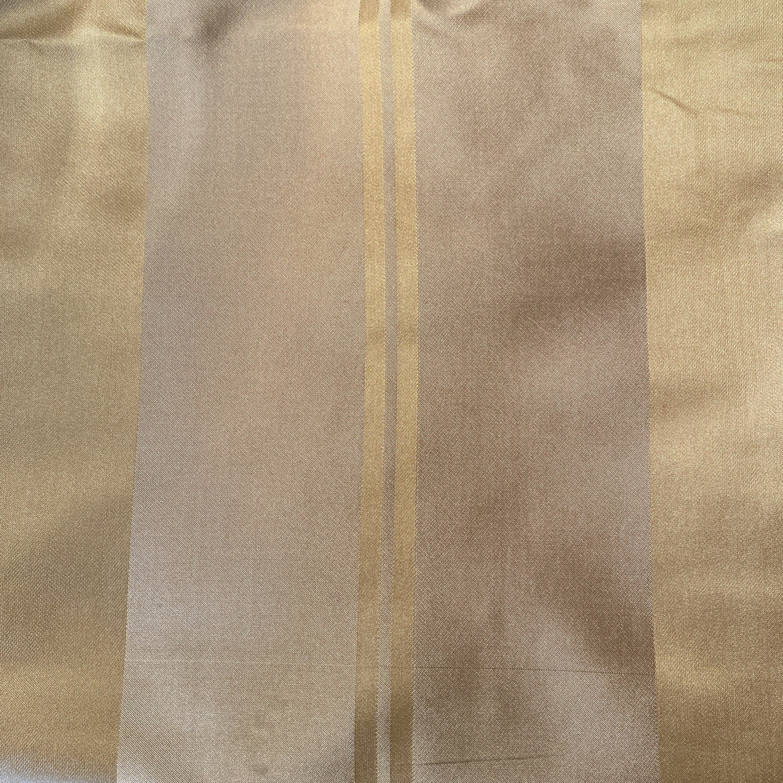 6 Panels Restoration Hardware Gold 100% INDIA SILK Curtains Drapes 51X84” Lined