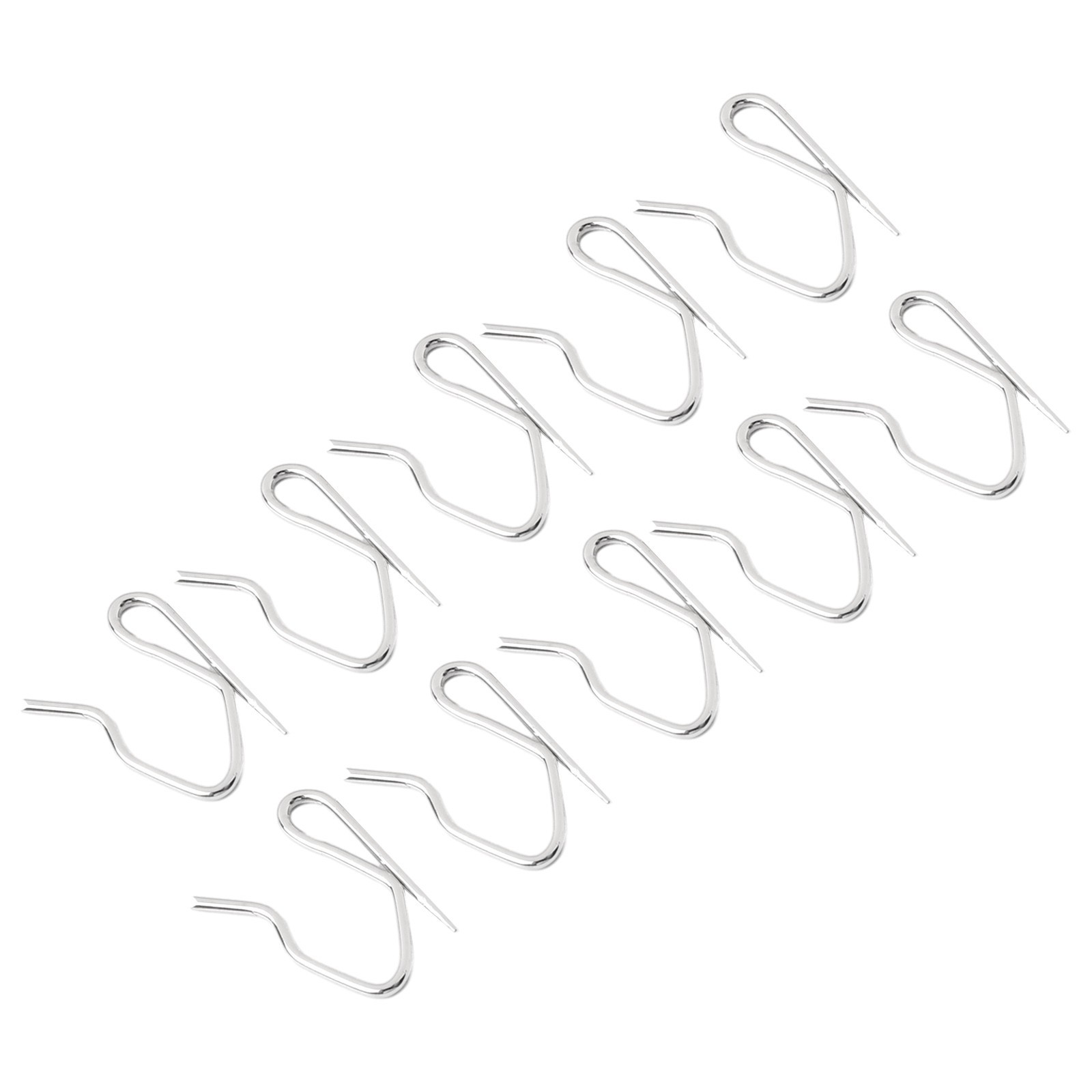 2022 for Brand New High Quality Hook Silver Zinc 34mm X 24mm Metal Pin Pinch