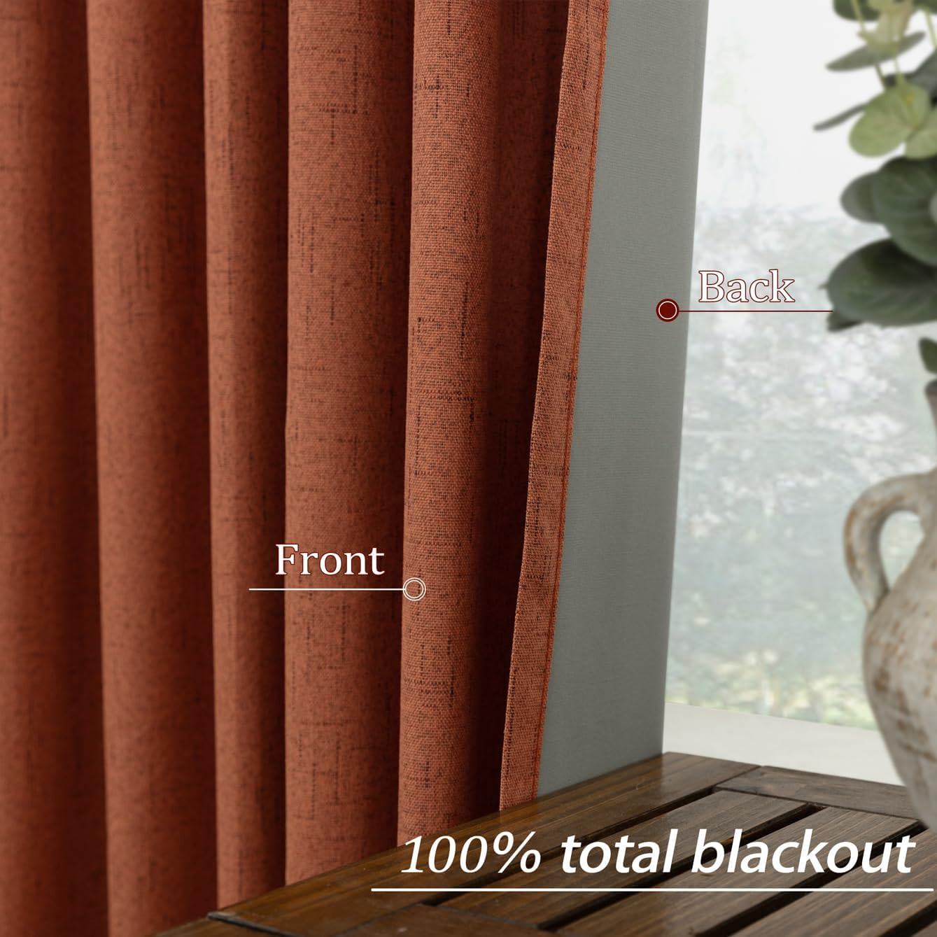 Elegant Linen Blackout Curtains for Ultimate Light Control and Style