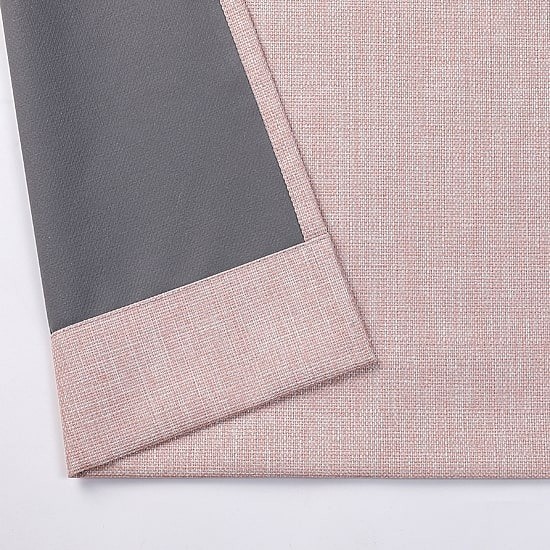 Max Blackout Emerson Solid Grommet 100% Blackout Curtain Panel 38×84 Blush