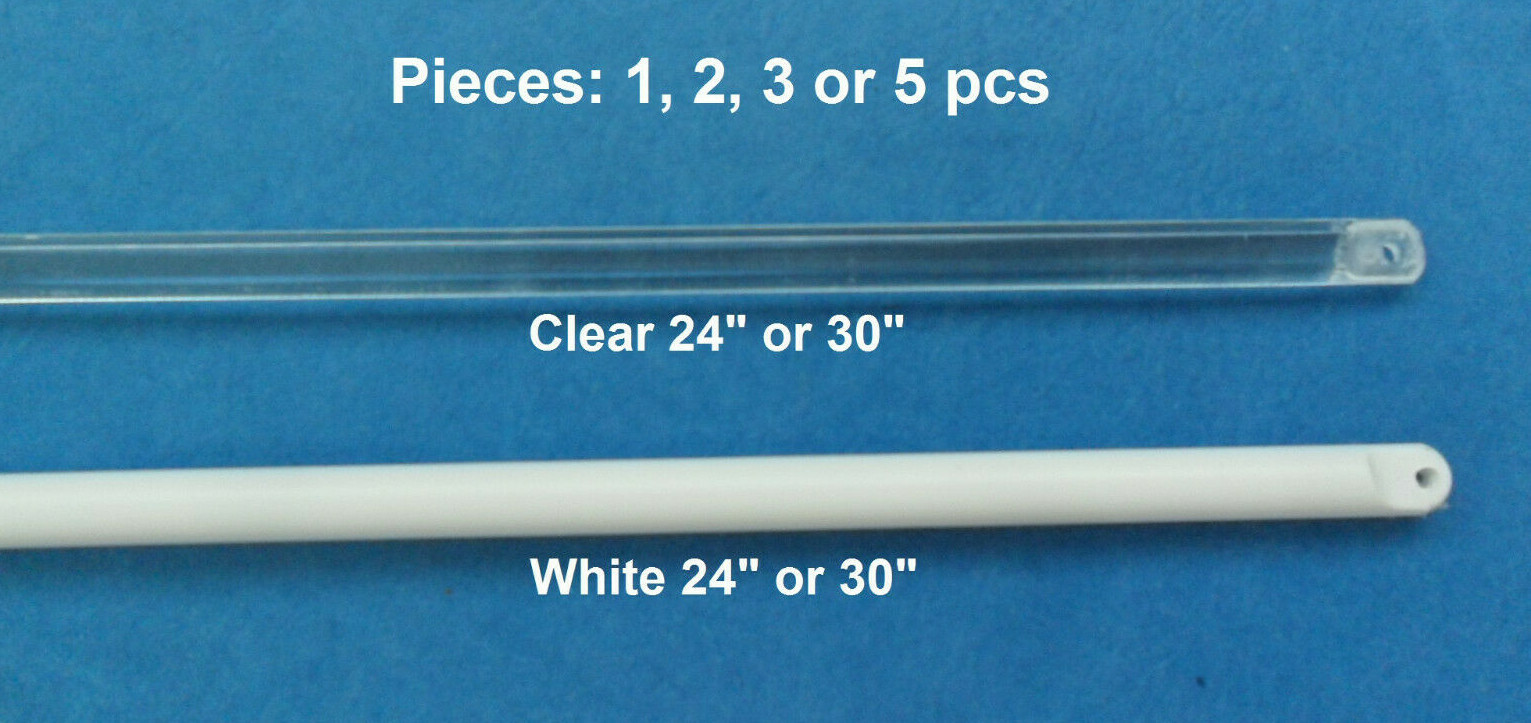 24″ or 30″ WAND with built in wand tip For MINI BLINDS SHADES 1, 2, 3, 5 Pcs
